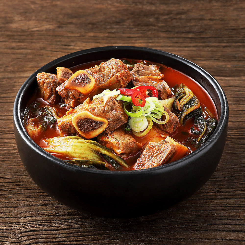 [진한식품] 바른 우거지갈비탕 500g 2개 가격으로 3개 가져가세요 + 2+1개 국물요리 간편식 캠핑음식 술안주 해장국