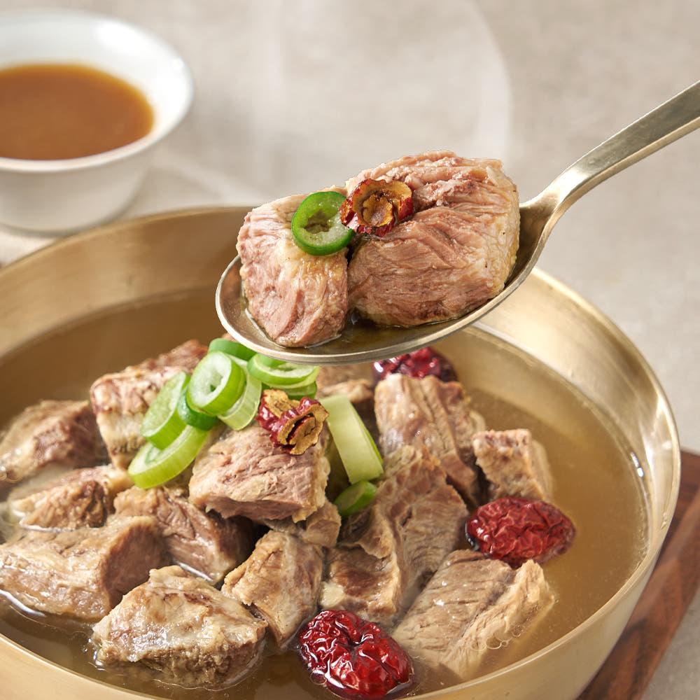 [진한식품] 바른 순살 갈비탕 900g 2개 가격으로 3개 가져가세요 2+1개 밀키트 국물요리 간편식 캠핑 술안주