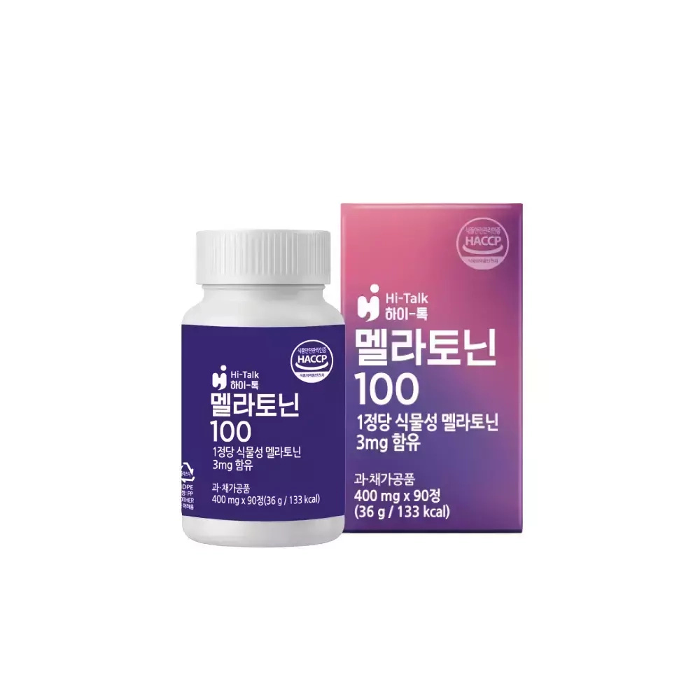 [하이톡] 멜라토닌100 400mg*90정(s)