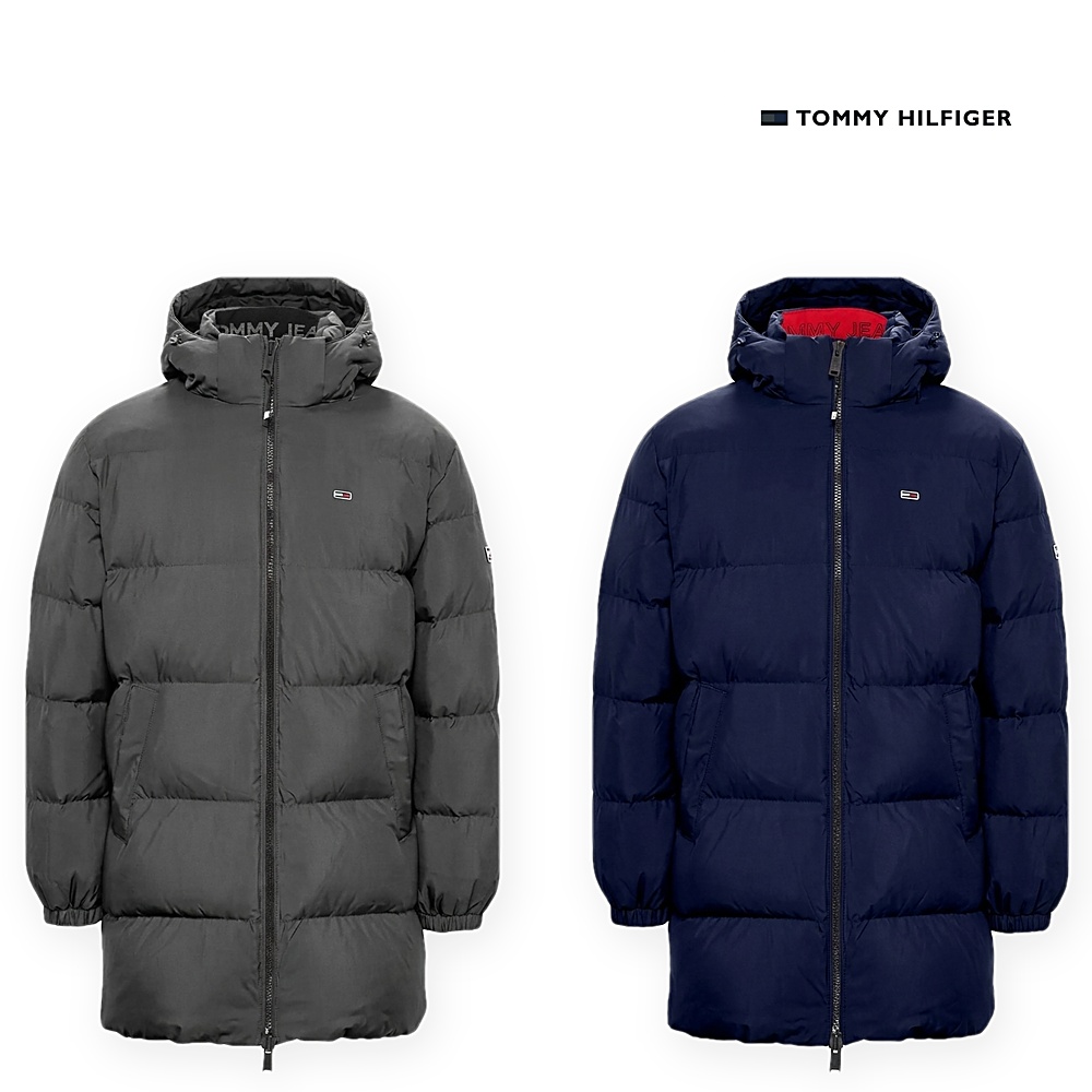 [Tommy Hilfiger] 타미힐피거 덕다운 패딩(그레이, 미드나잇 XS~XL)