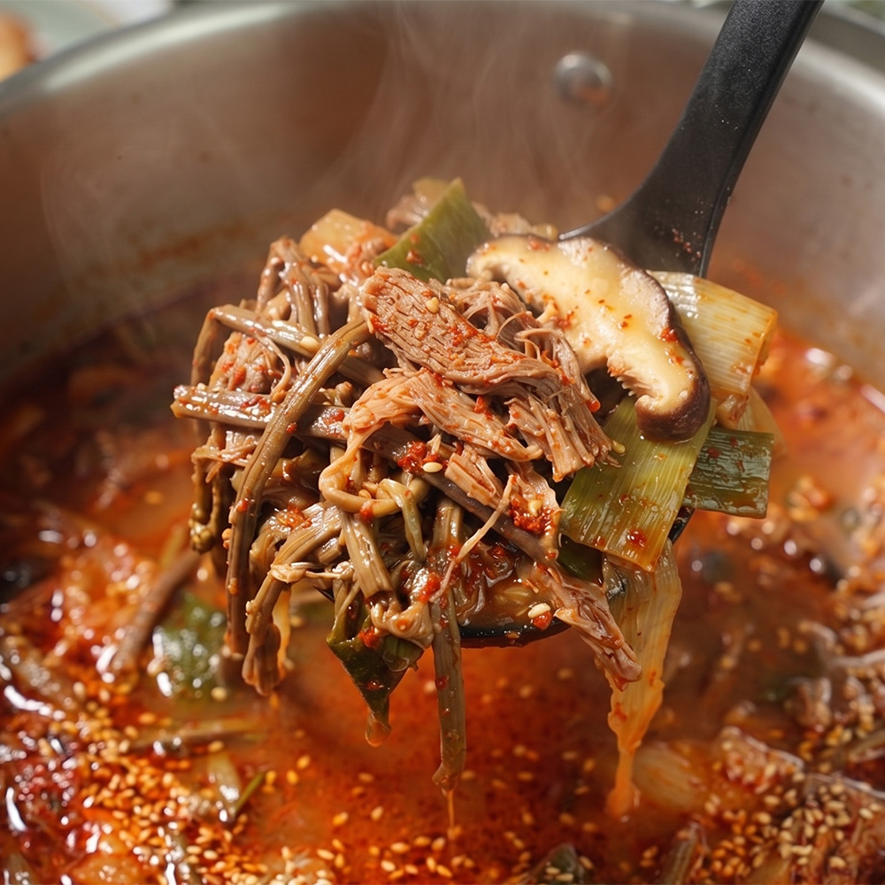 [효명농수산] 대용량 곰솥육개장 2.5kg+2.5kg