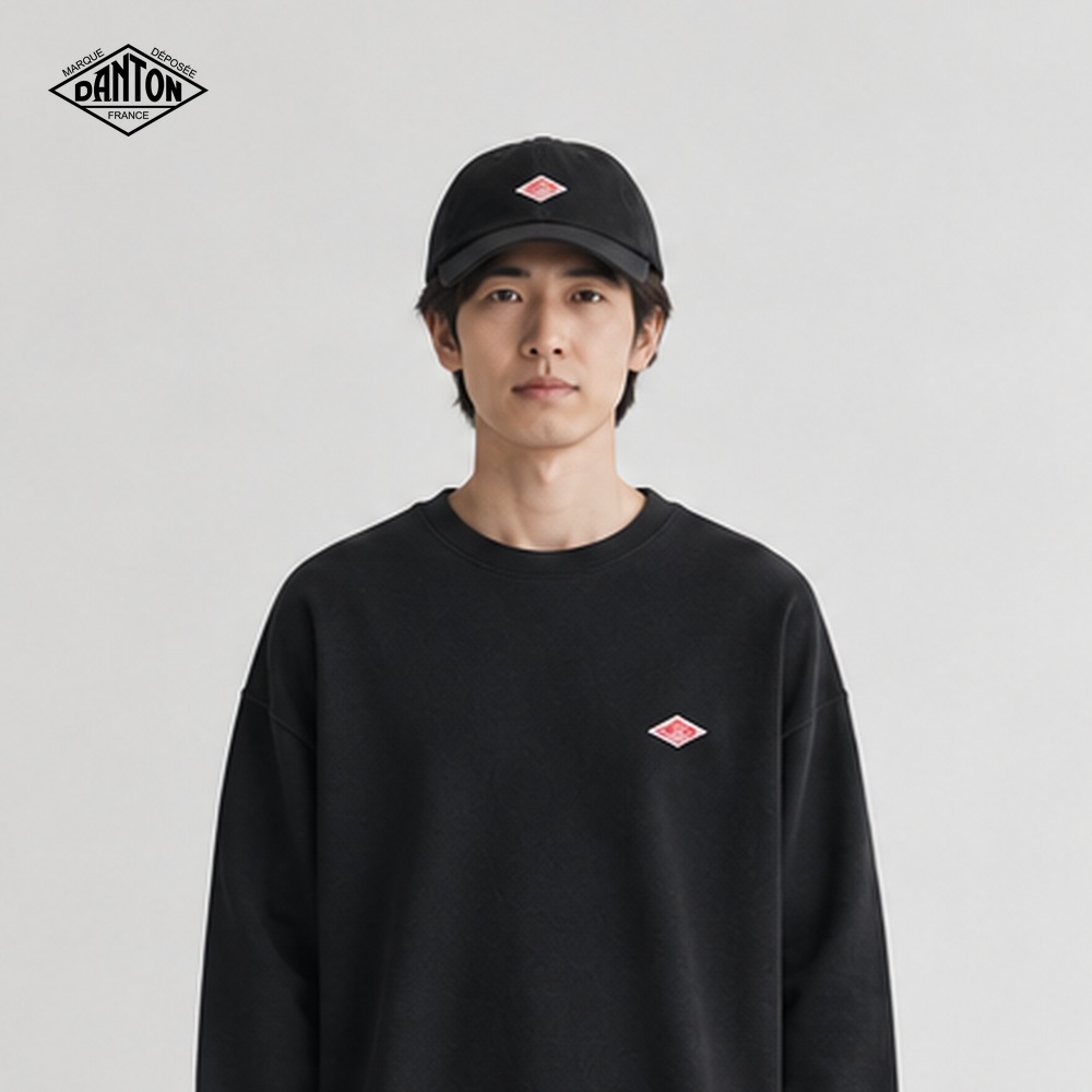 [Danton] 단톤 치노 클로스 6-패널 캡 3종 (블랙, 베이지, 블루데님)