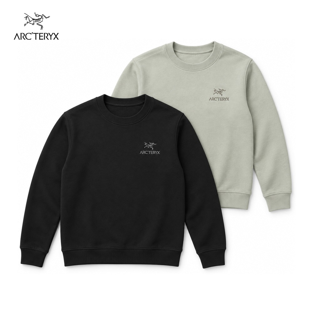 [Arcteryx] 아크테릭스 맨투맨 (블랙, 민트그린 S~XL)