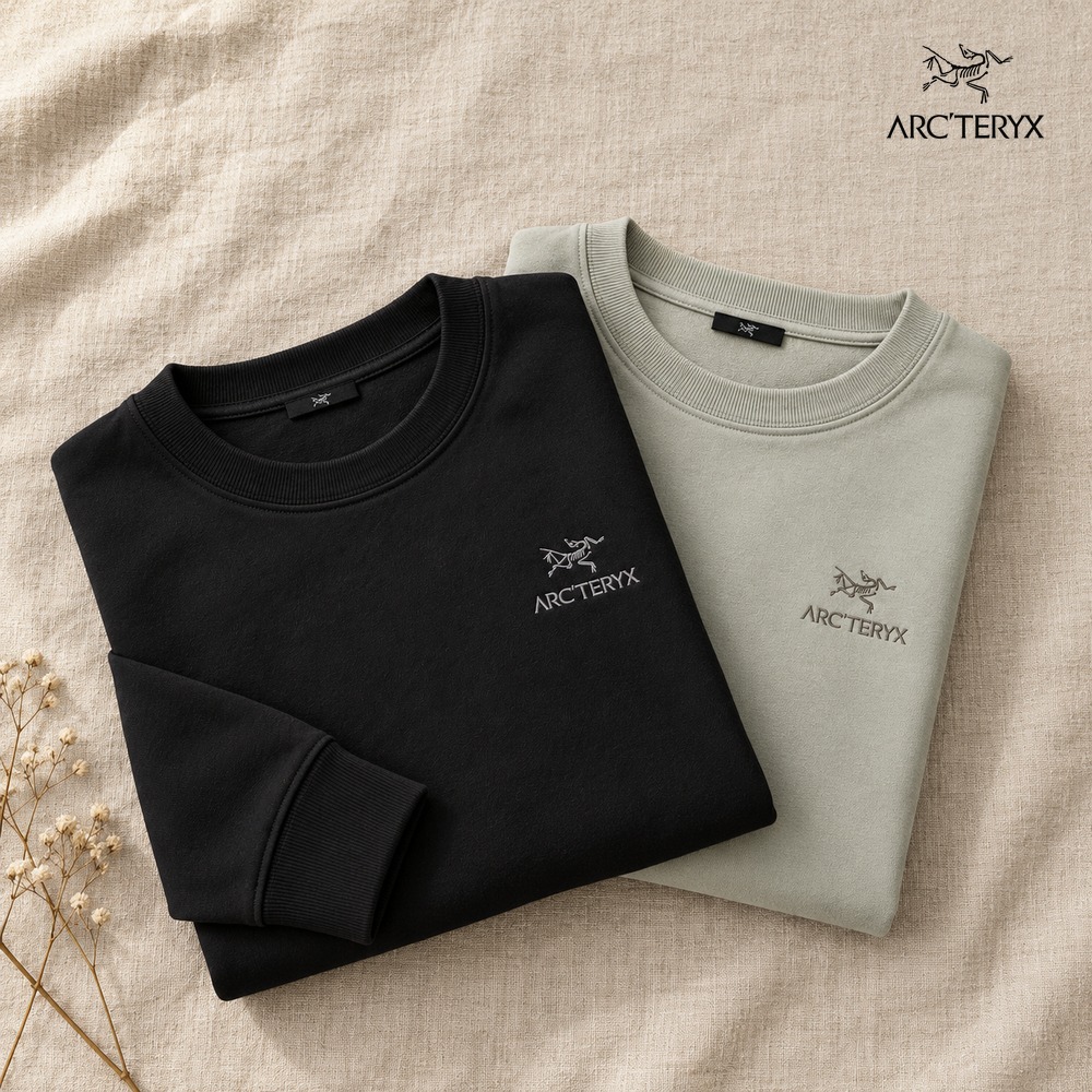 [Arcteryx] 아크테릭스 맨투맨 (블랙, 민트그린 S~XL)