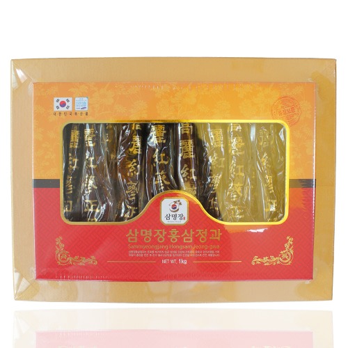 [삼명장] 홍삼정과 1kg 홍삼정과 홍삼절편 홍삼간식 인삼정과 부모님선물