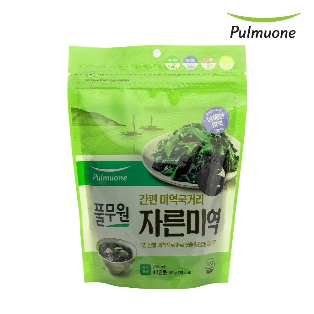 [천해무] 자른미역 100g 자른미역 건미역 미역국 국산미역 미역