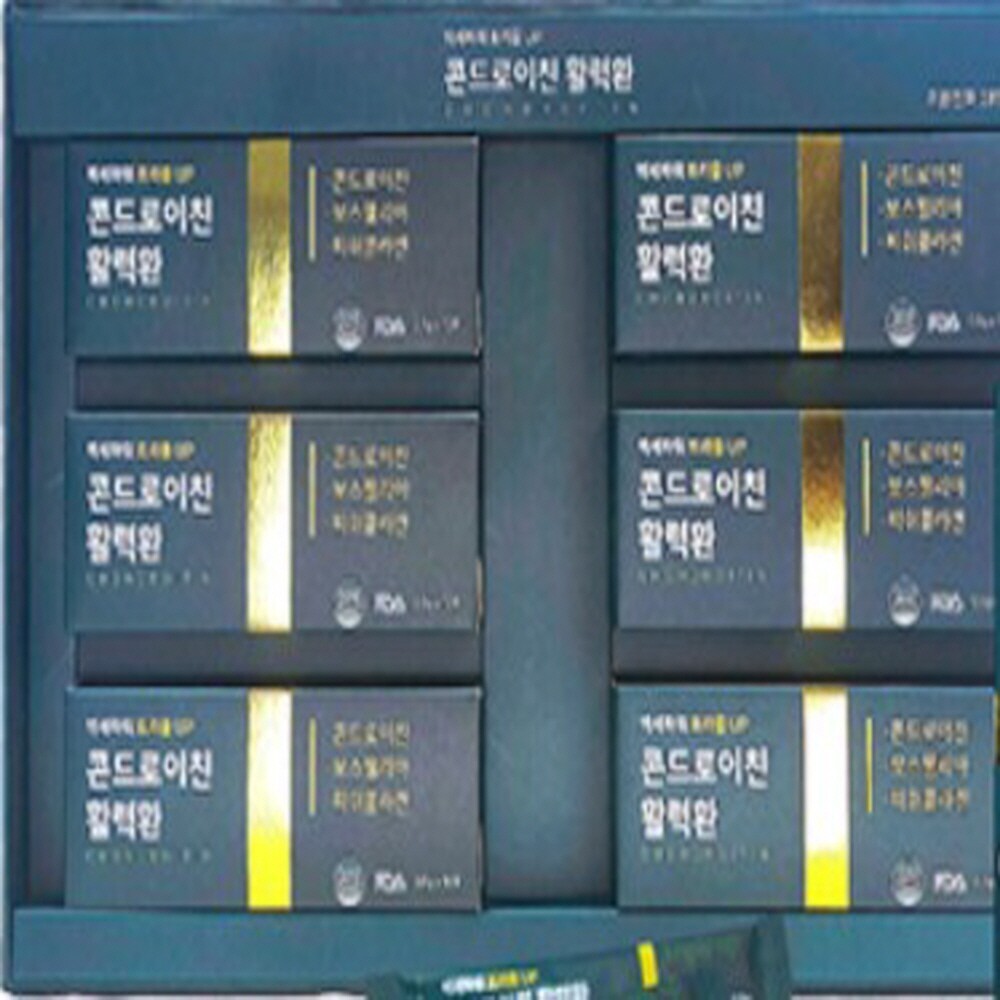 [삼명장] 콘드로이친 활력환 3.5g x 60포 콘드로이친 환 활력환 콘드로이친환 부모님선물