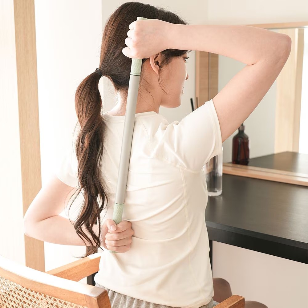 [레온핏] 발란스틱+발란스볼 세트 마사지 롤러 마사지볼 스트레칭봉 근막이완 홈트용품