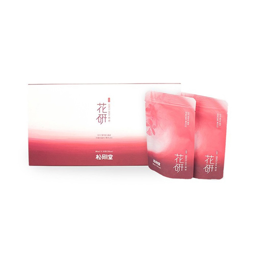 [송강당] 화련 80ml x 30개 화련 파우치 한방음료 부모님선물 선물용