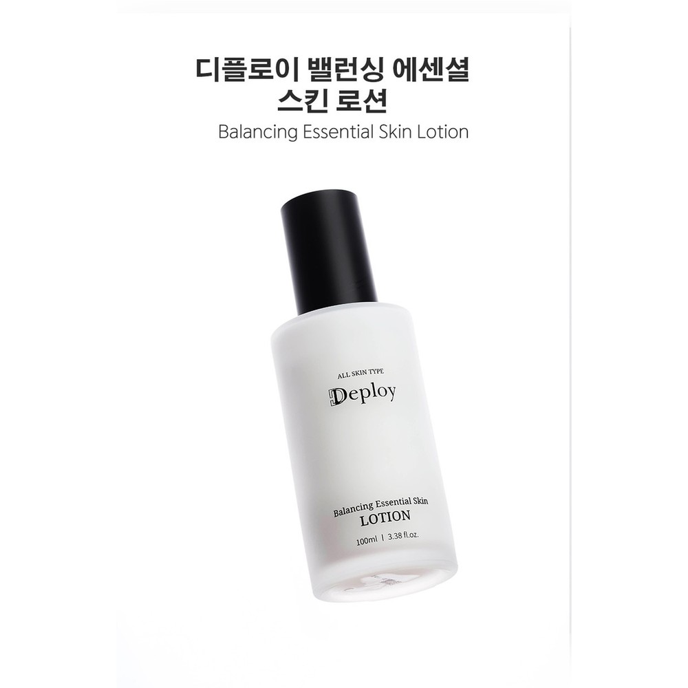 [디플로이] 밸런싱 에센셜 로션 100ml 로션 수분로션 밸런싱로션 데일리로션 기초화장품