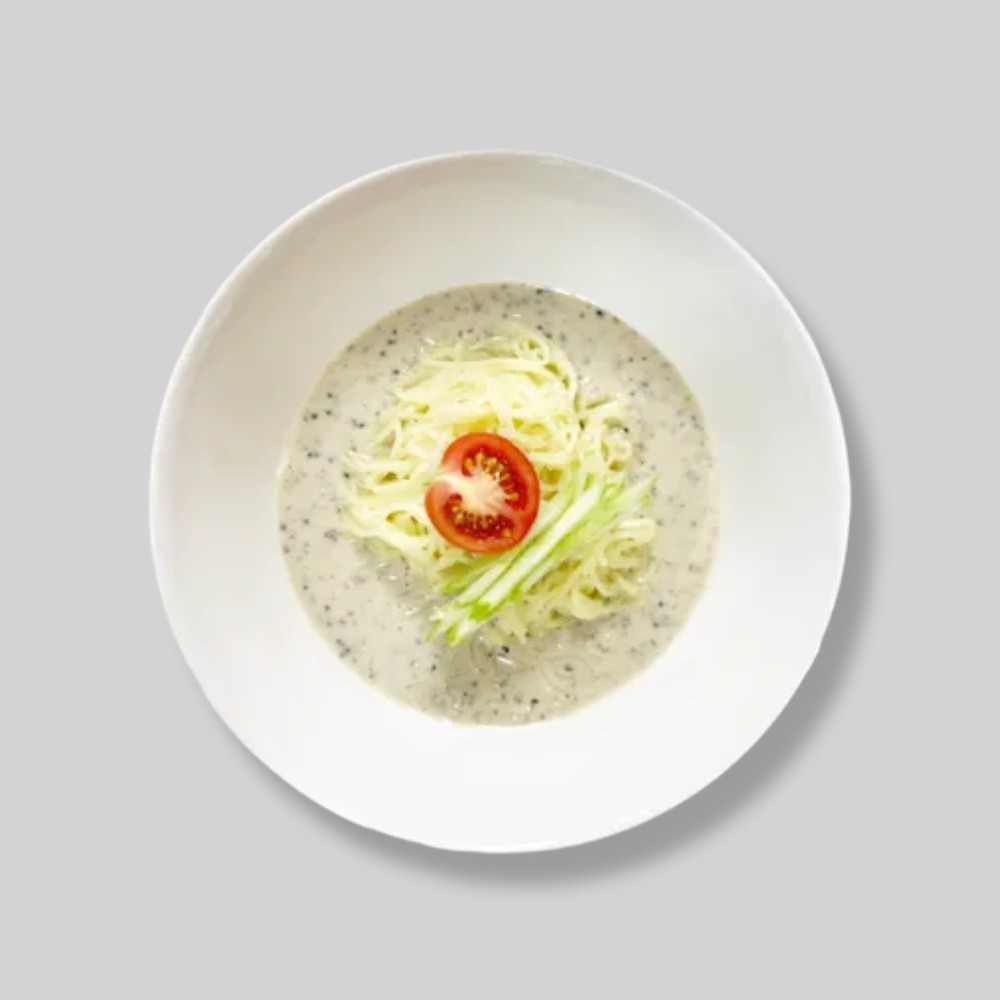 [한상궁] 흑임자 콩국수 560g (소면 200g x 2개 + 콩국분말 80g x 2개) 콩국수 흑임자콩국수 여름국수 밀키트 콩국