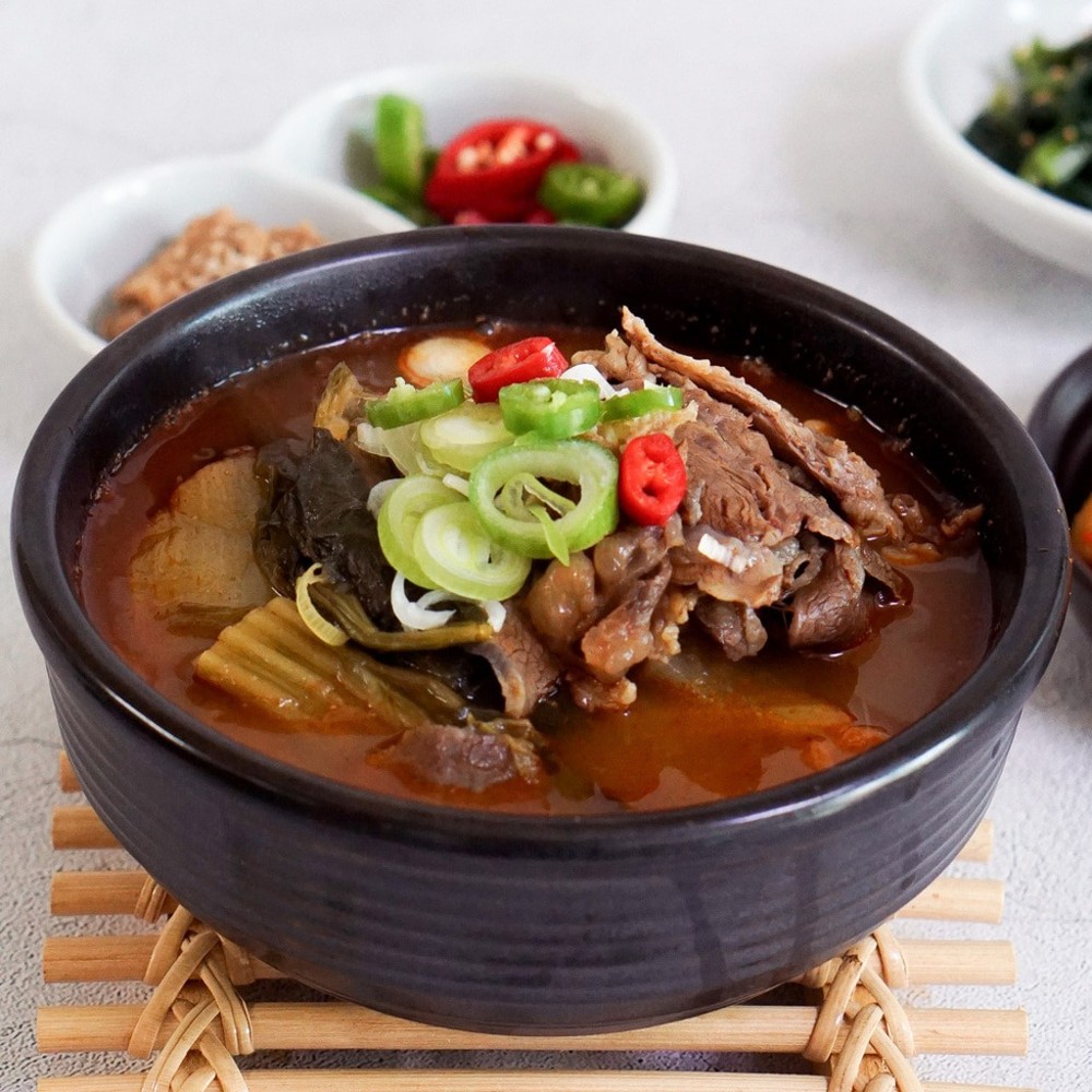 [방가네] 얼큰소고기국밥 630g 3개 소고기국밥 얼큰국밥 냉동국밥 국밥밀키트 간편국밥