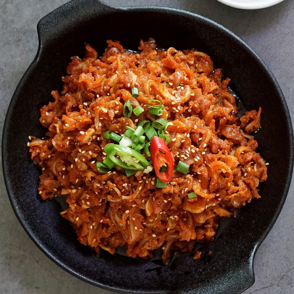 [본초불닭발] 매콤오돌뼈(100%) 300g 3개 오돌뼈 매운오돌뼈 직화오돌뼈 냉동오돌뼈 술안주