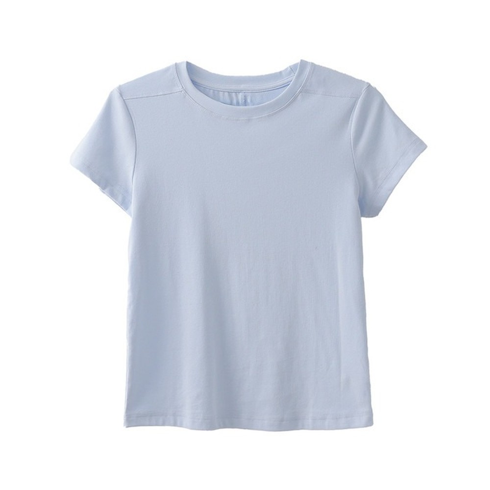 [쿨리치] 여성 베이직 반팔티(화이트, 블랙, 소라, 핑크, 네이비, 그레이 M~2XL) 여성반팔티 여성무지티 여성기본티 여성라운드티 여자반팔티