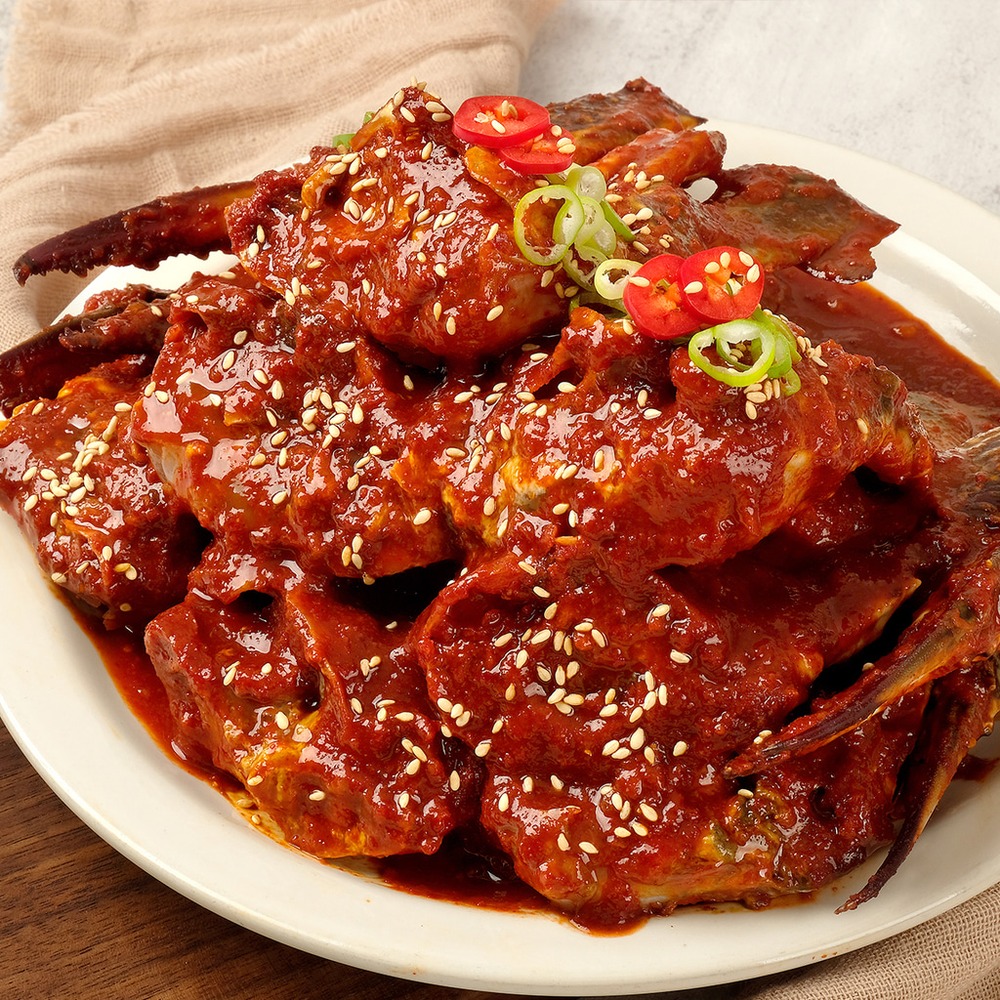 [바다장독] 국내산 양념꽃게장 1kg