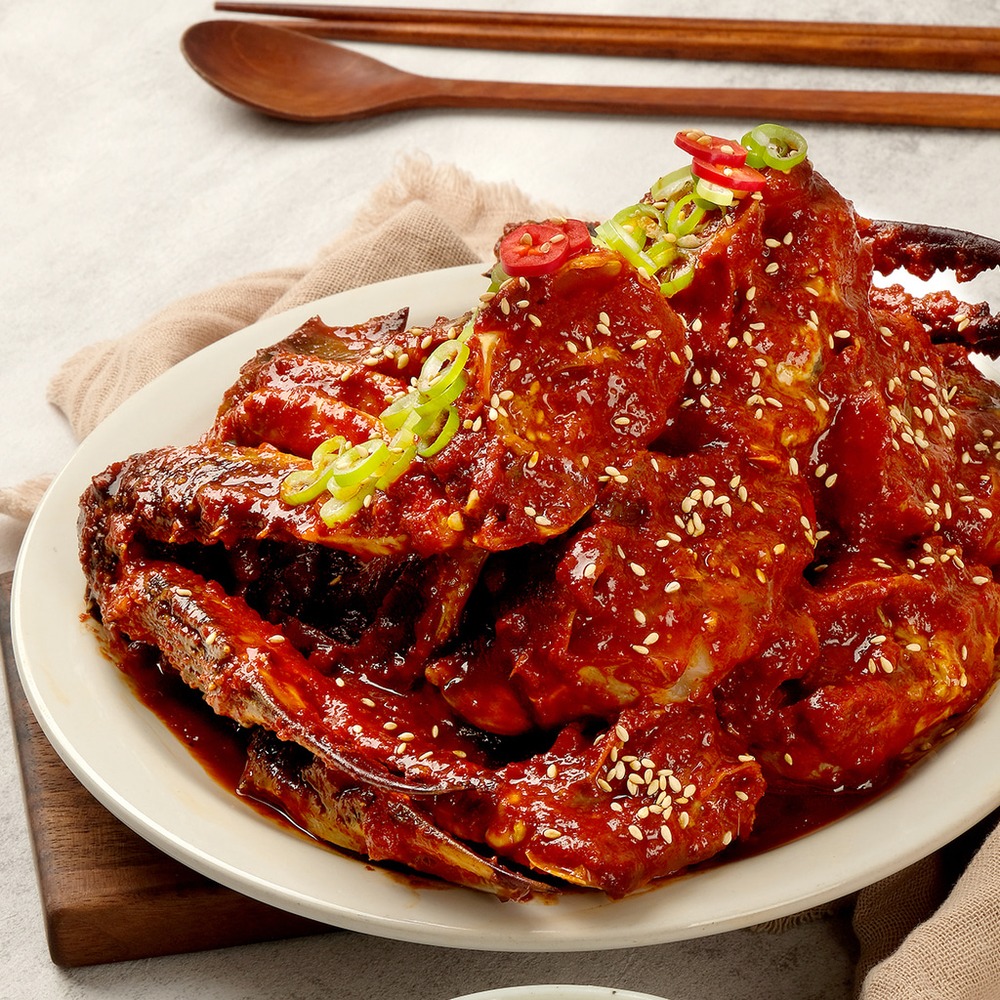 [바다장독] 국내산 양념꽃게장 1kg