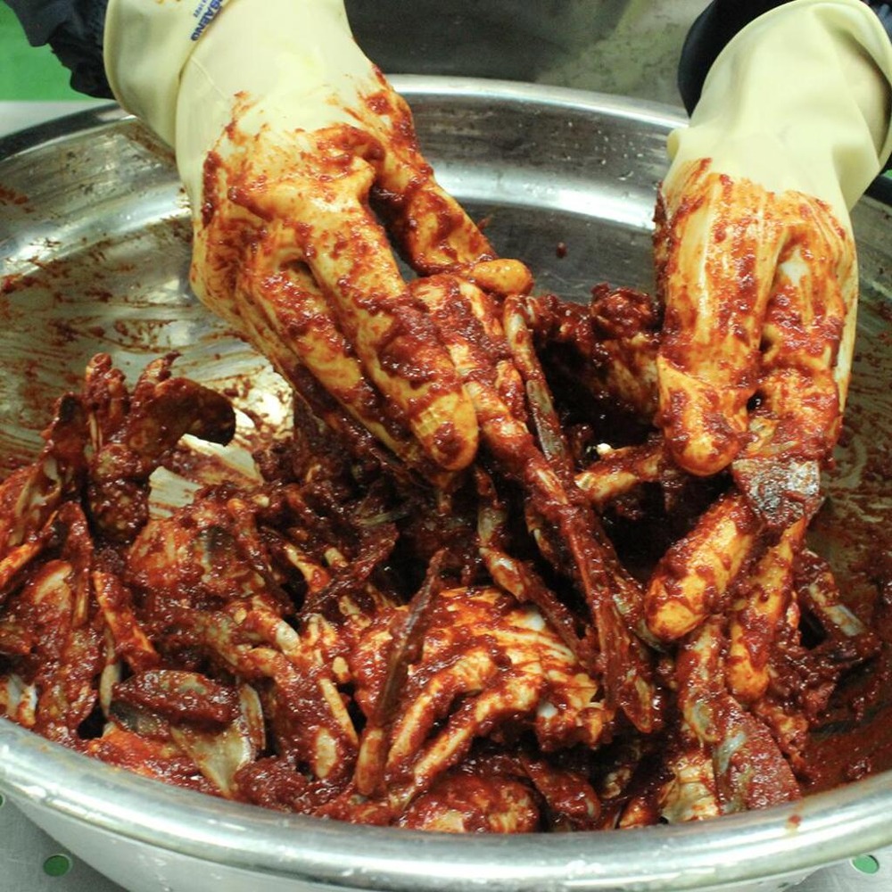 [바다장독] 국내산 양념꽃게장 1kg