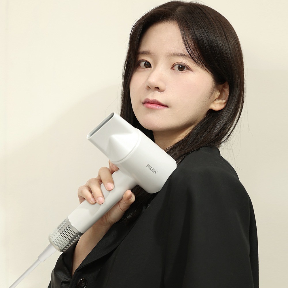 [밀다] 냉온 순환 BLDC 항공모터 음이온 헤어 드라이기3 헤어드라이기 BLDC드라이기 항공모터드라이기 음이온드라이기 밀다