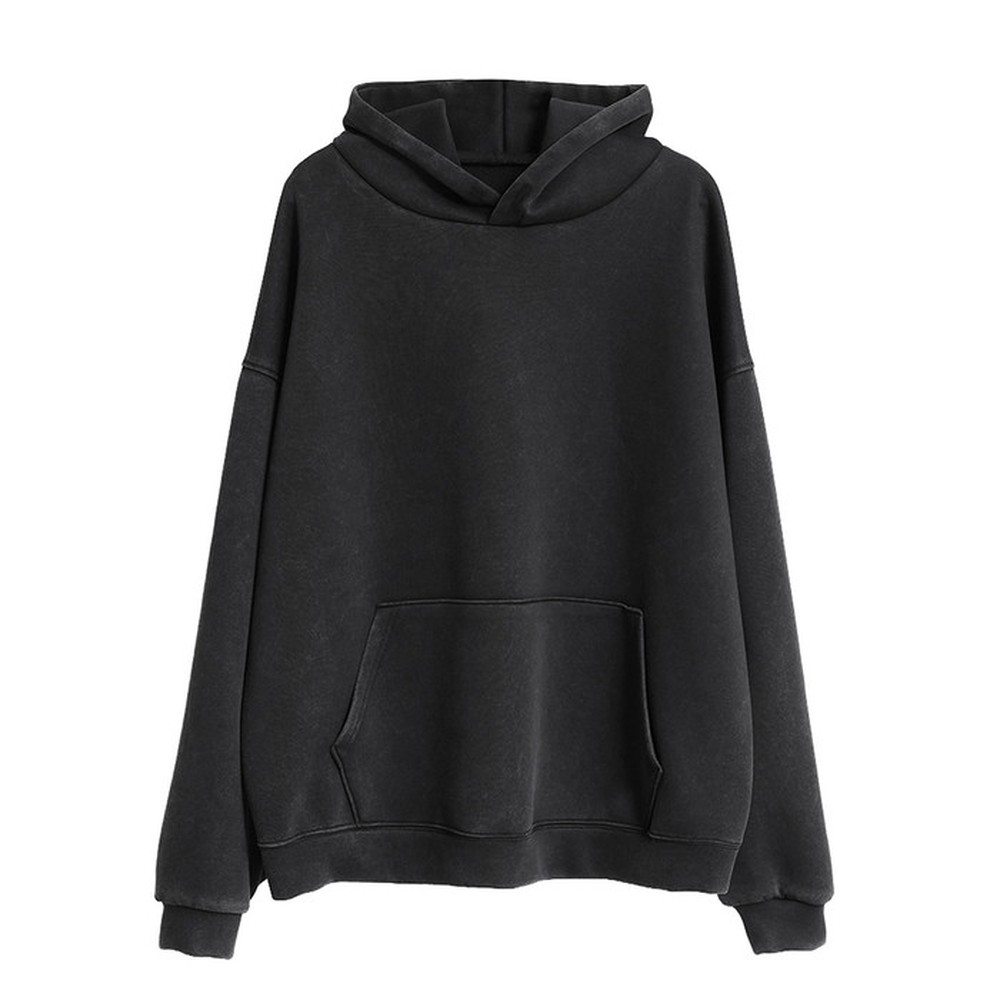 [쿨리치] 피그먼트 후드 셋업 HT011 (블랙, 그레이 S~M·L~XL·2XL)