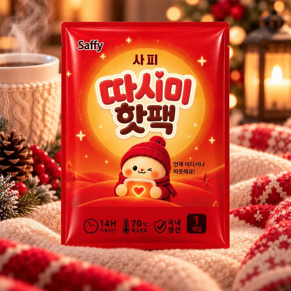 [사피] 따시미 핫팩80g (손난로타입)