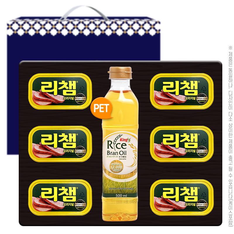 [킹프리미엄] 킹프리미엄현미유500ml 동원리챔6P (7종)