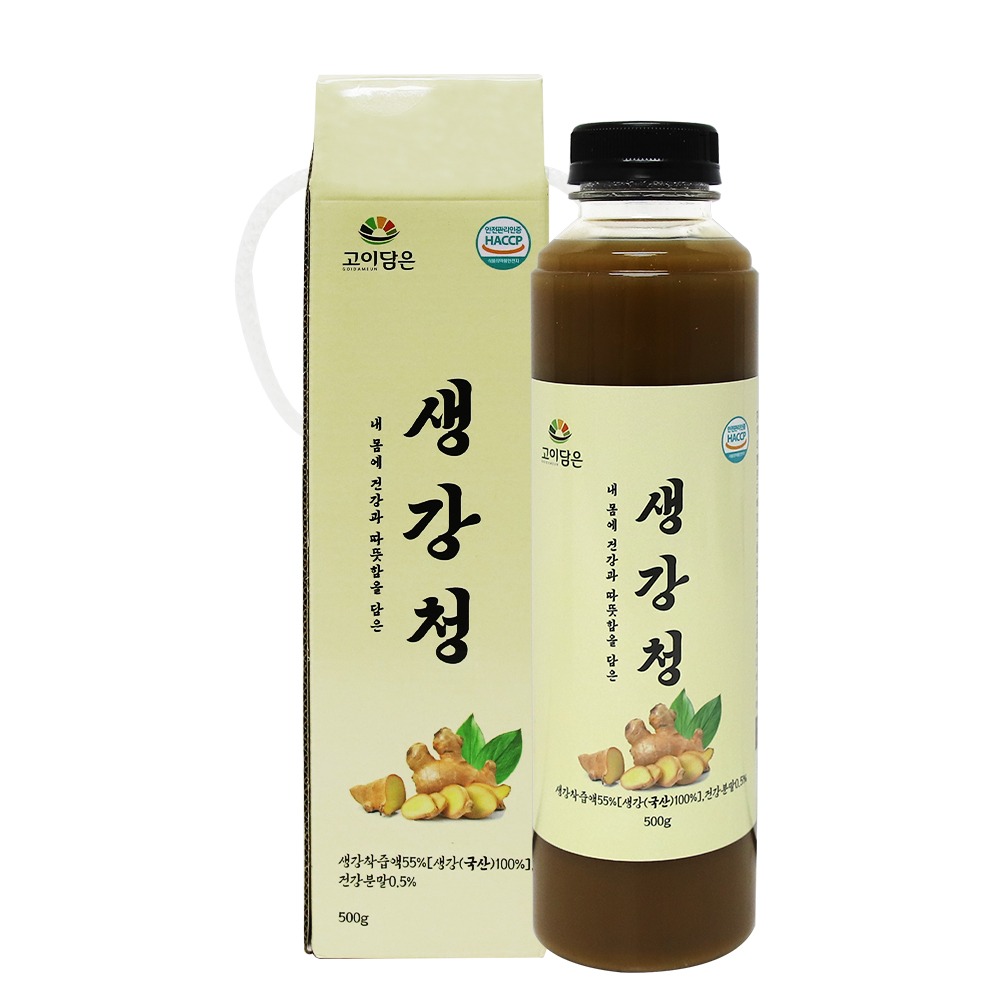 [고이담은] 고이담은생강청 500g x 1병