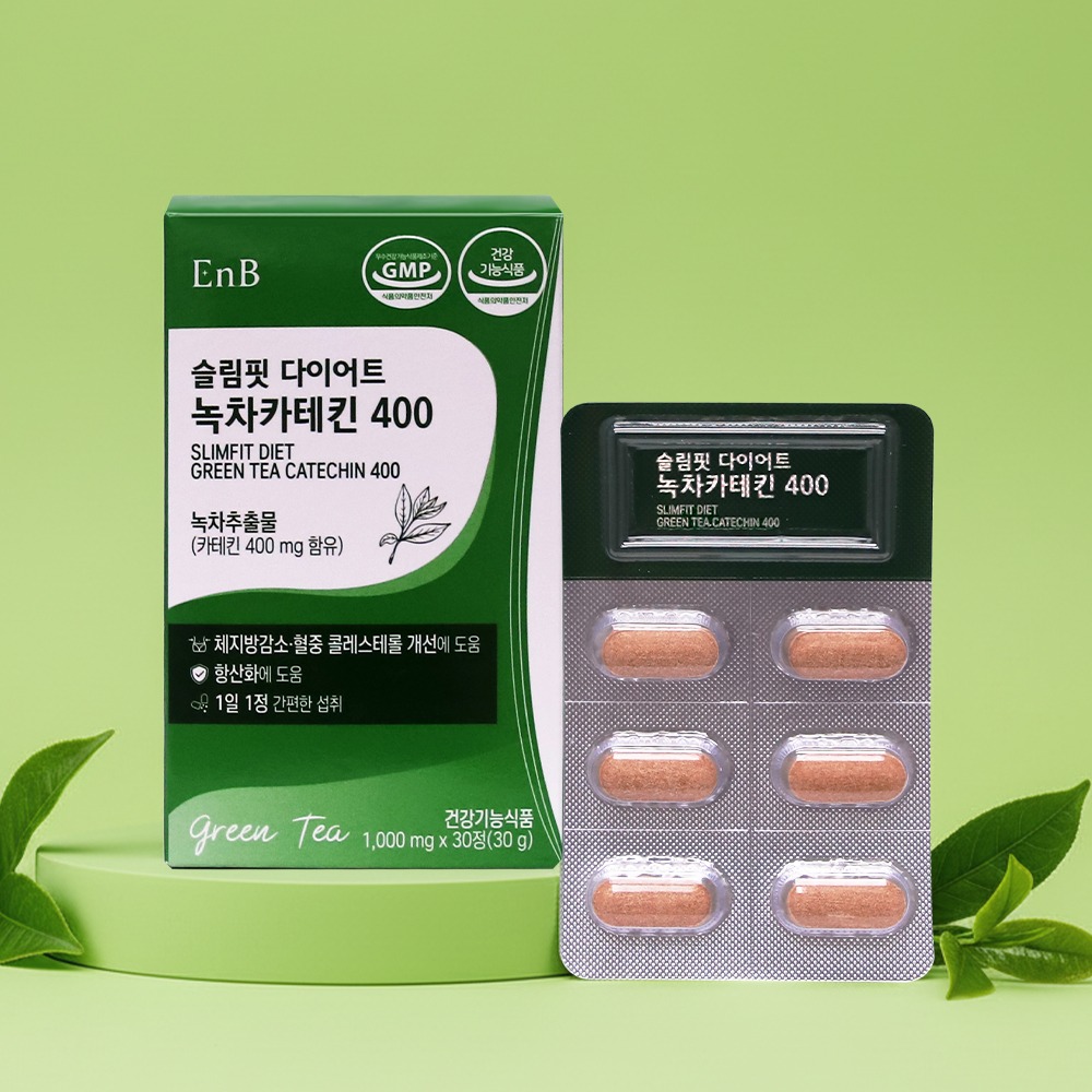 [EnB] 슬림핏다이어트녹차카테킨400 1,000mg x 30정