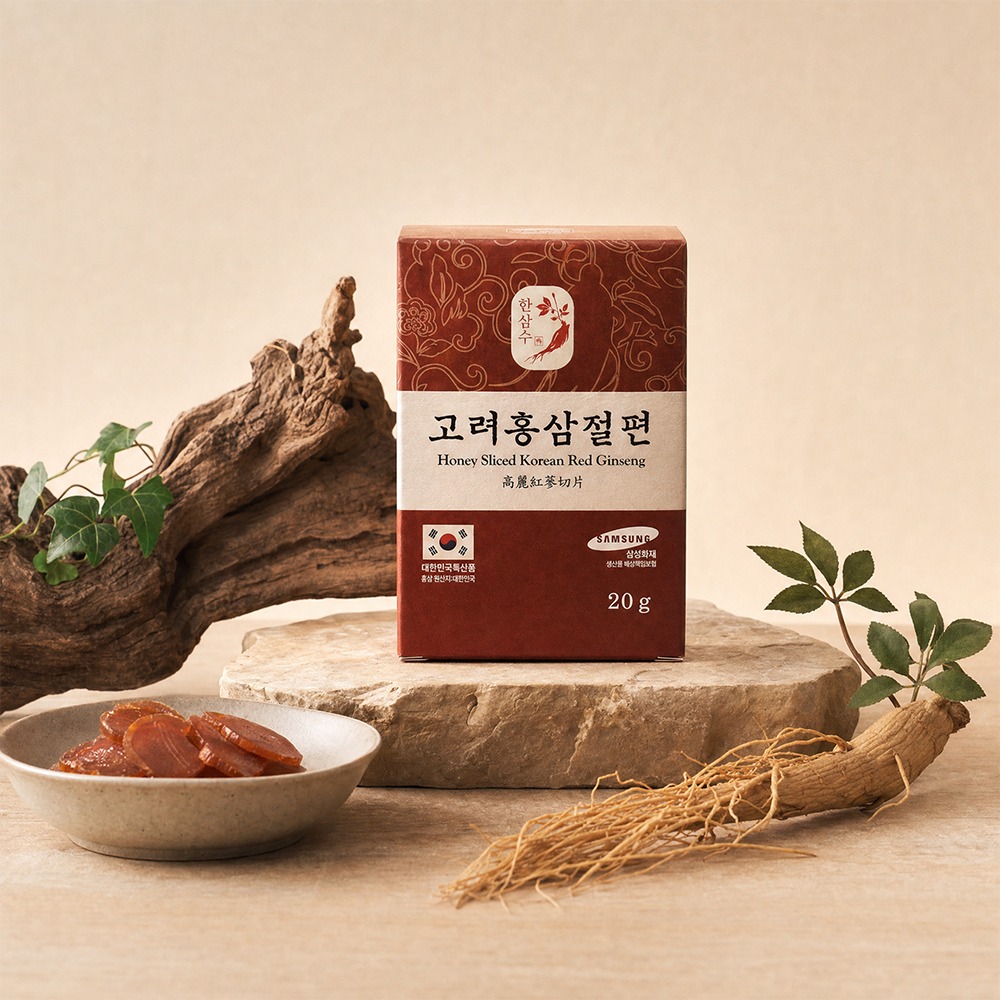 [한삼수] 고려홍삼절편 20g x 10개