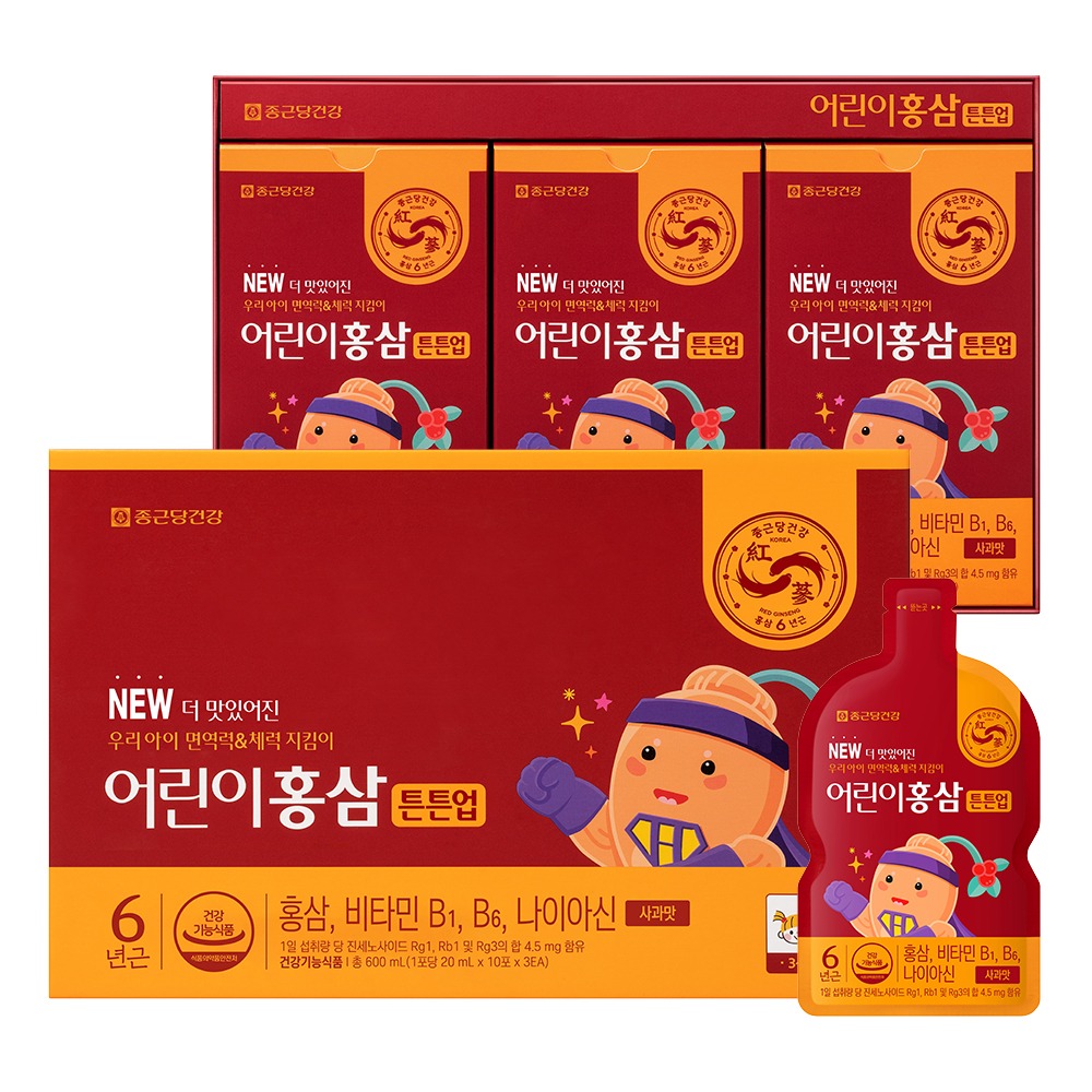 [종근당건강] 어린이홍삼 20ml x 30포
