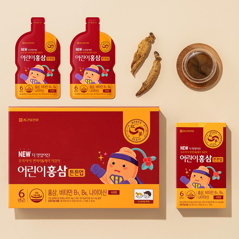 [종근당건강] 어린이홍삼 20ml x 30포