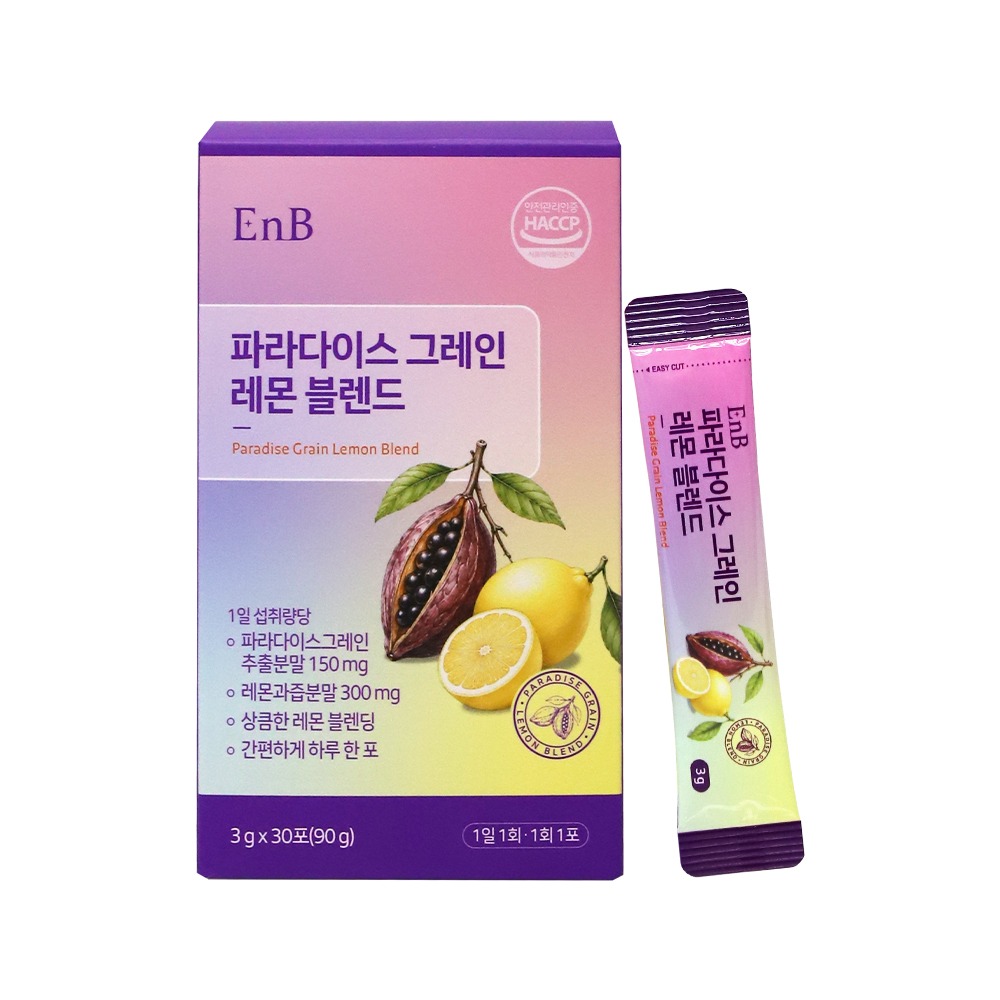 [EnB] 파라다이스그레인레몬블렌드 3g x 30포