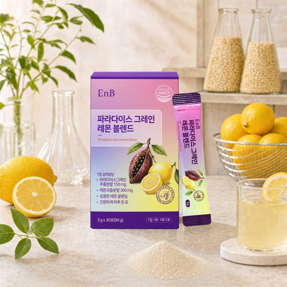 [EnB] 파라다이스그레인레몬블렌드 3g x 30포