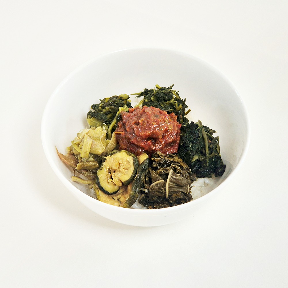 [외할머니밥상] 비빔밥용 산채나물세트 125g/통 고추장