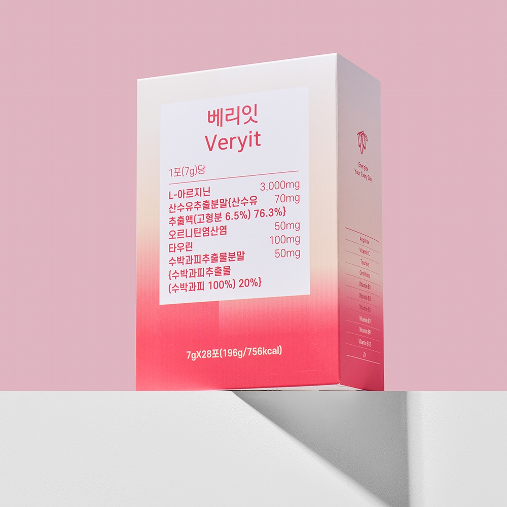 [지아이에프티] 베리잇 168포 (6박스)