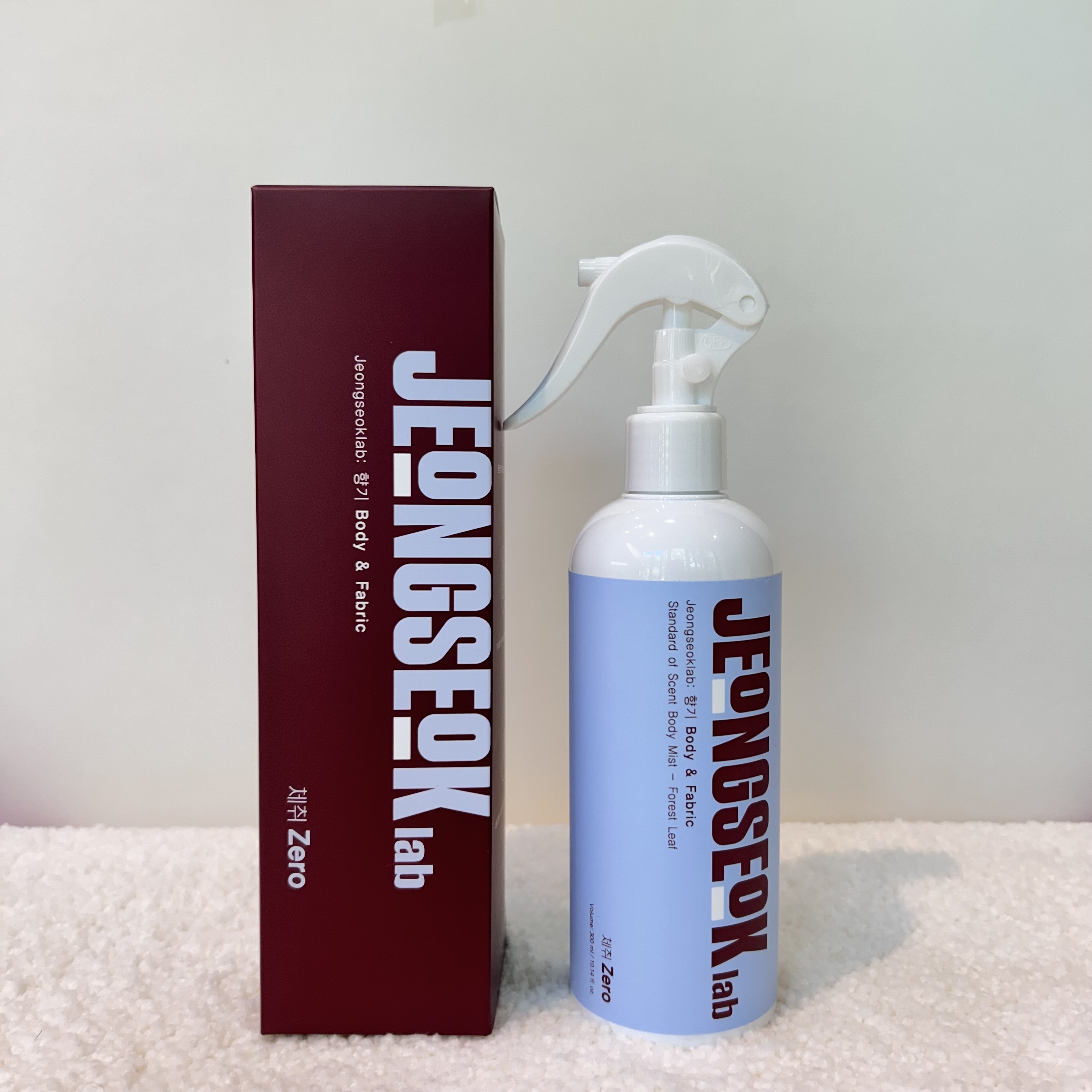 겨드랑이 땀냄새 원인차단 바디미스트 패브릭 겸용 정석랩 체취제로 300ml