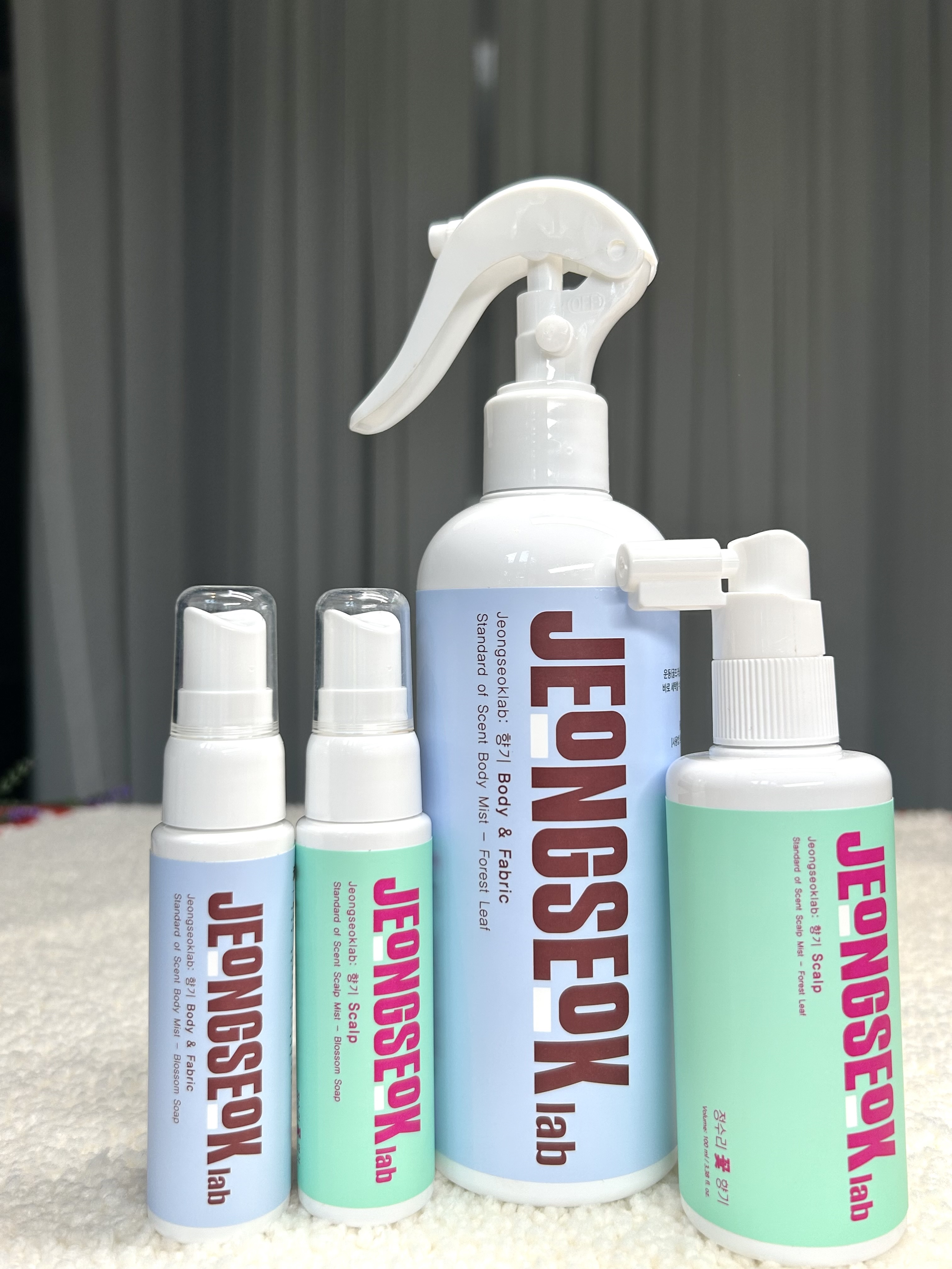 겨드랑이 땀냄새 원인차단 바디미스트 패브릭 겸용 정석랩 체취제로 300ml+30ml