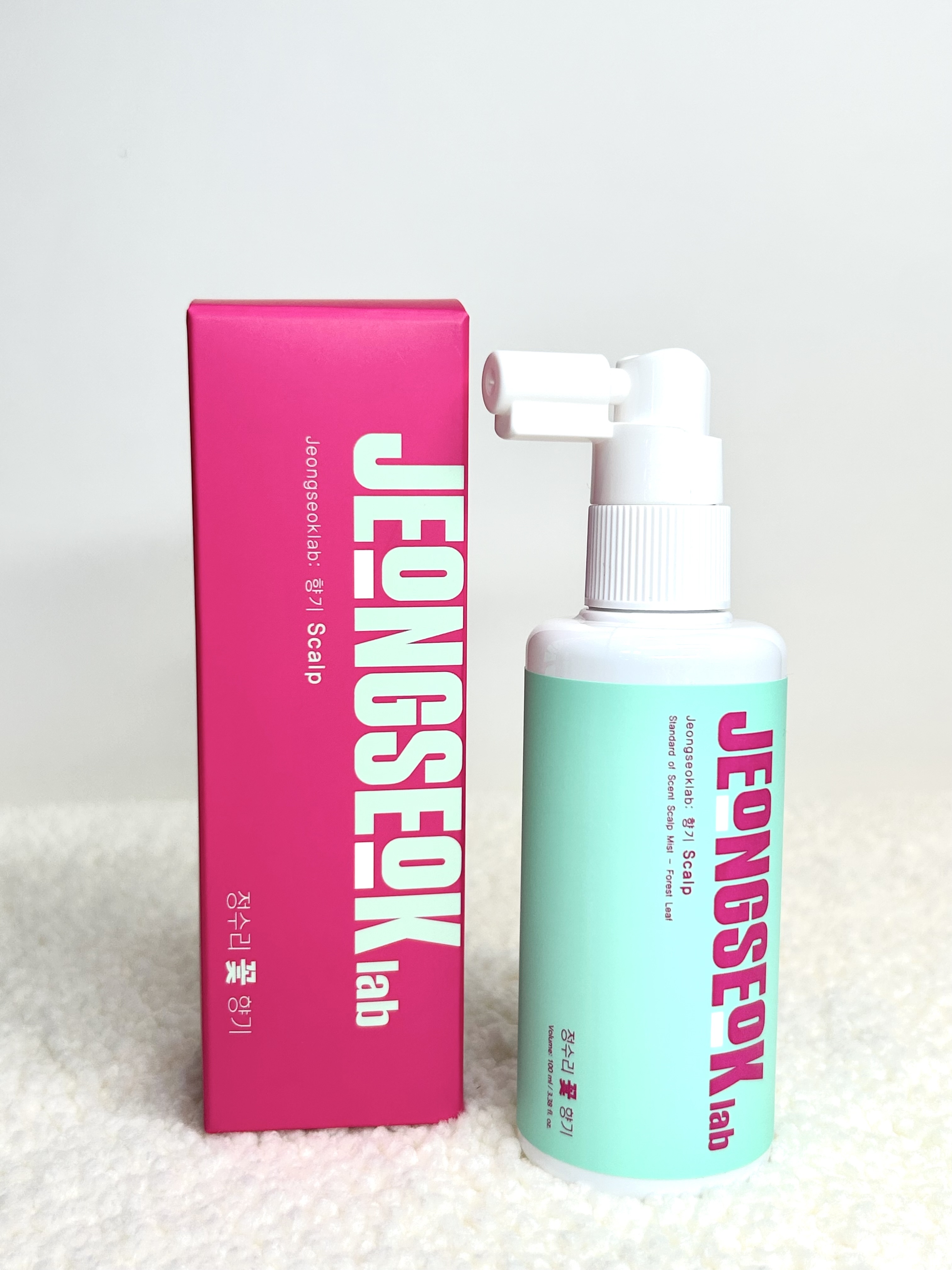 두피냄새 원인차단 미스트 정석랩 정수리꽃향기 샴푸 후 3초 케어 100ml