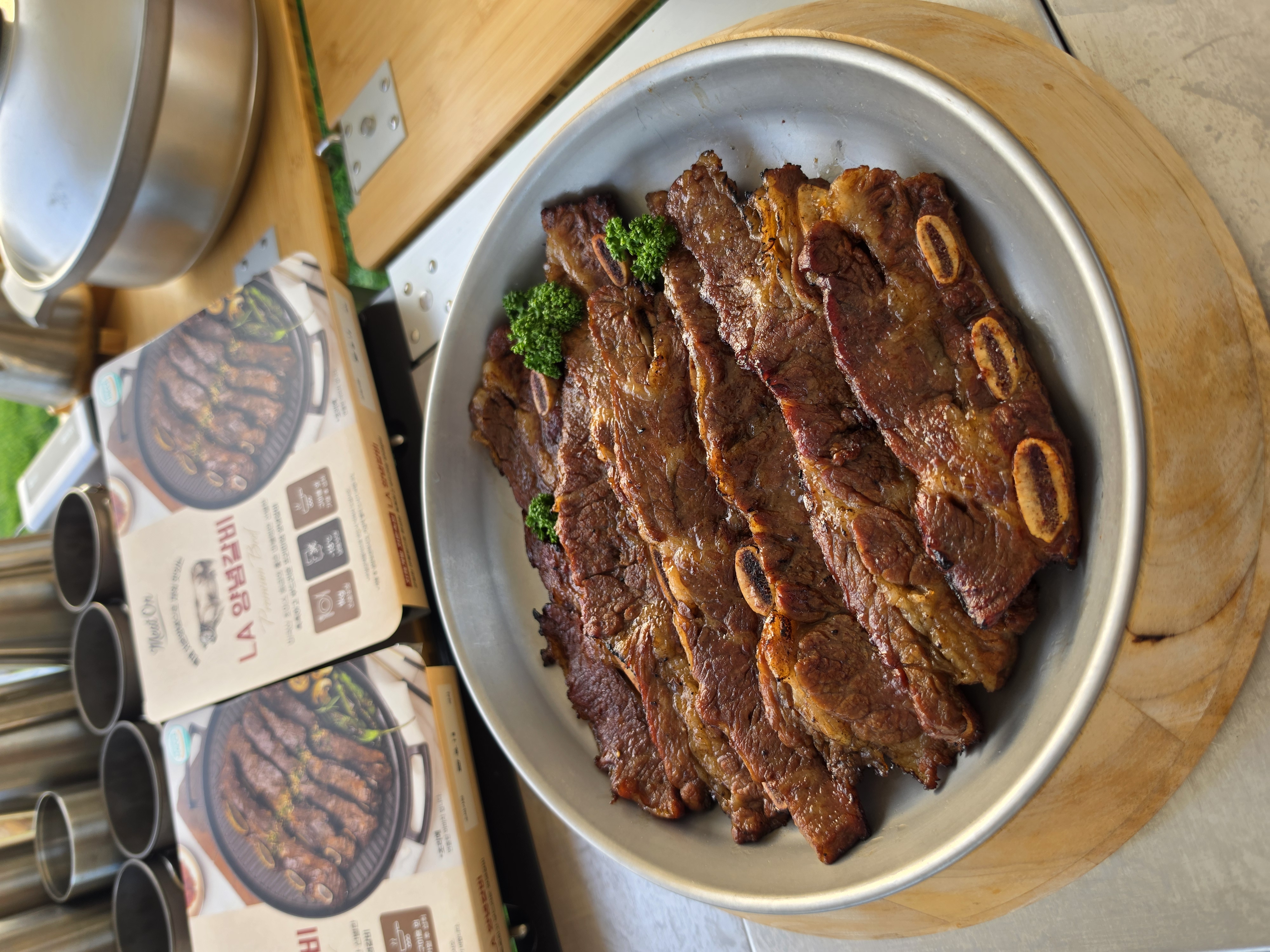미트온 양념 LA갈비 1kg