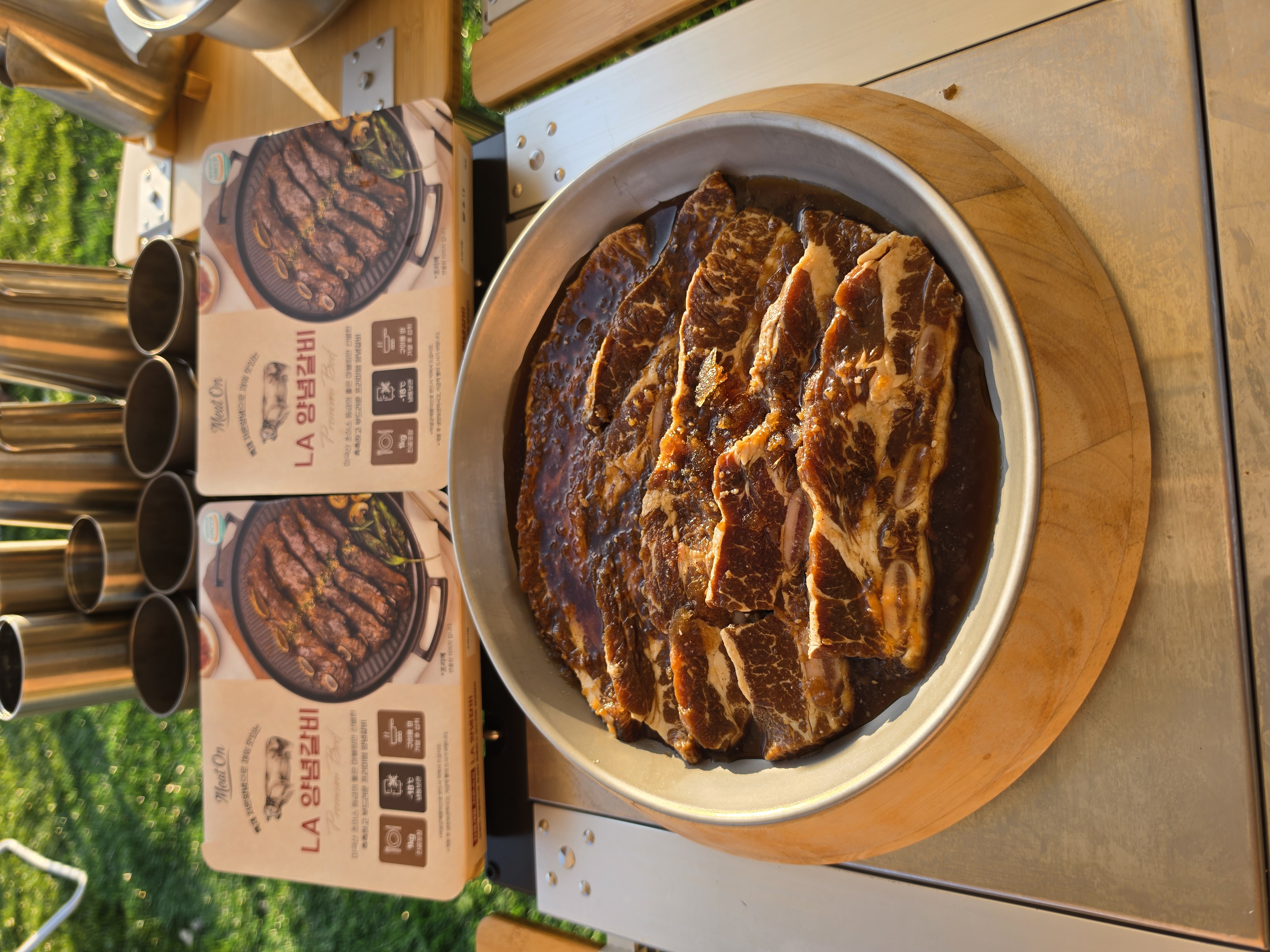 미트온 양념 LA갈비 1kg