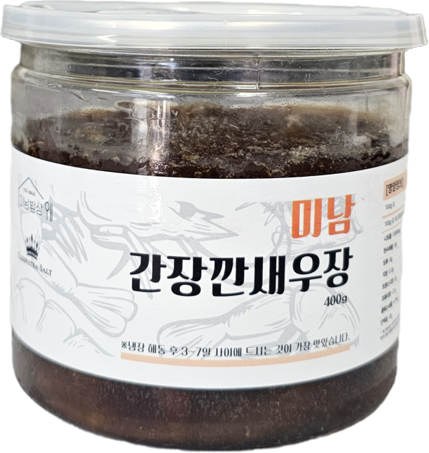 미남밥상 간장 깐새우장 400g