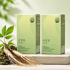 산양핏 600mg 60정 1+1통 산양삼