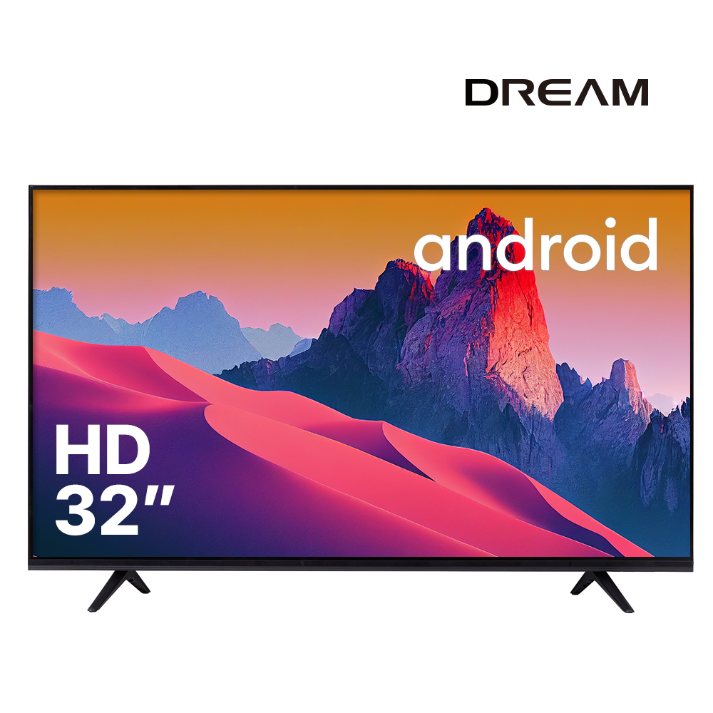 [더드림TV] 32인치 구글 스마트  HD LED TV 자가설치 택배발송