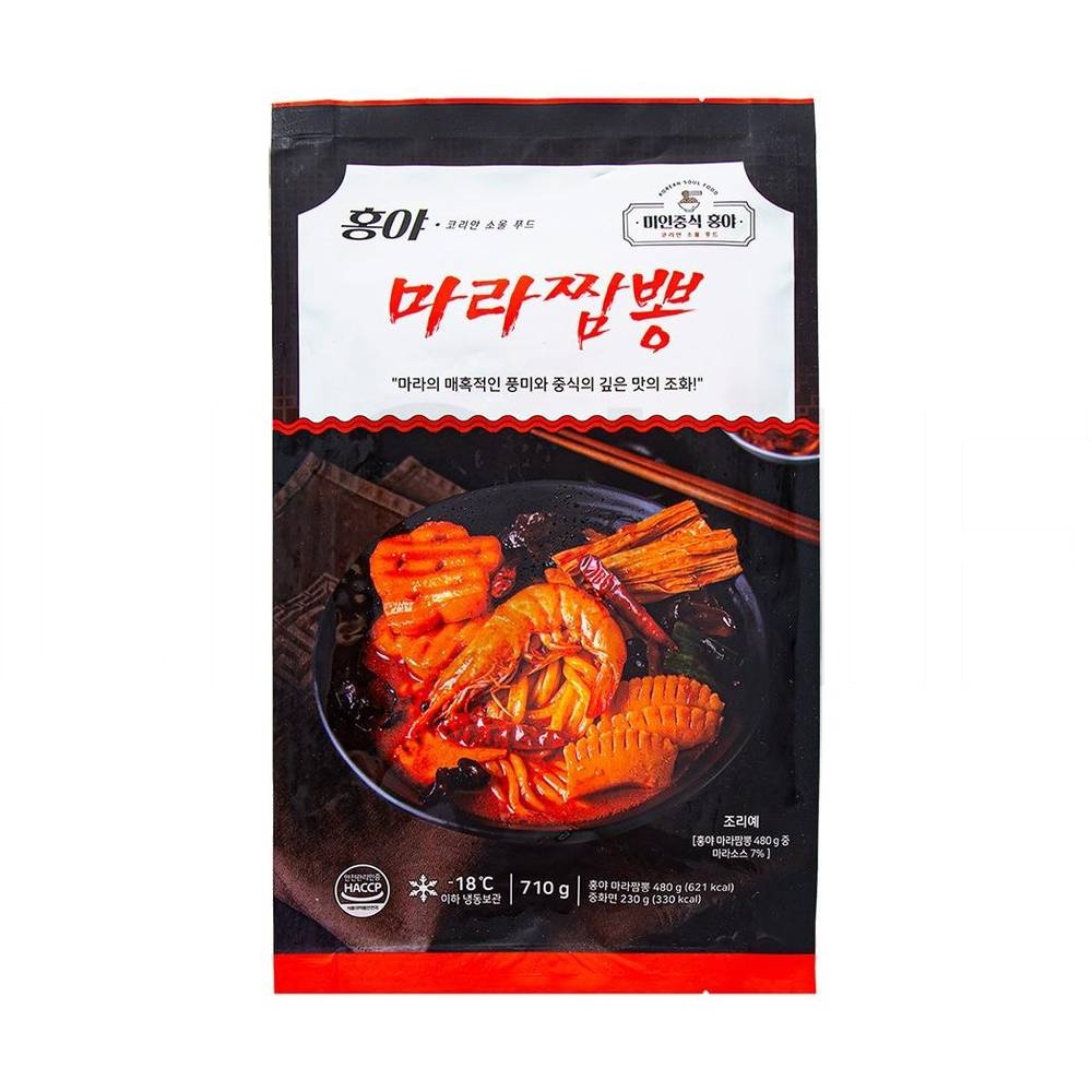 ★짬뽕에 마라를 더하다★ 만조원 홍야 마라짬뽕 710g