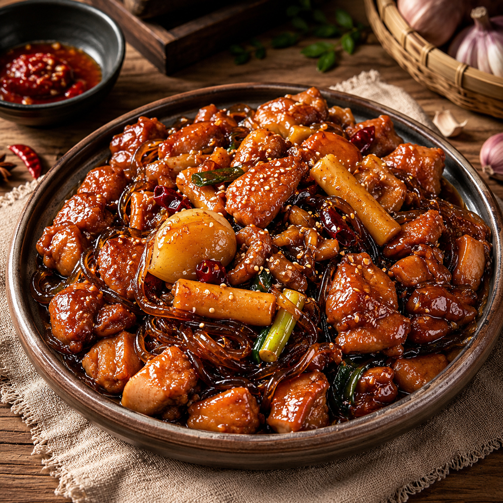 [정성예찬] 단짠의 정석 순삭 안동 찜닭 700g x 3팩 세트 (닭다리살 70% 이상 함유) 닭찜 닭요리 간장찜닭 매운찜닭 닭볶음