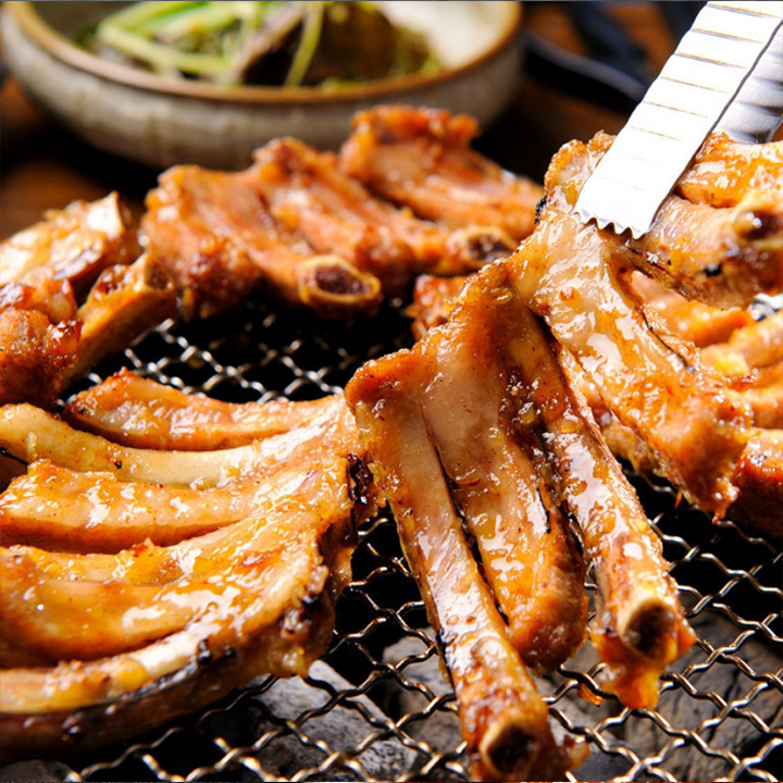 [정성예찬] 살집가득 대왕 쪽갈비 구이 1kg(500g + 500g)