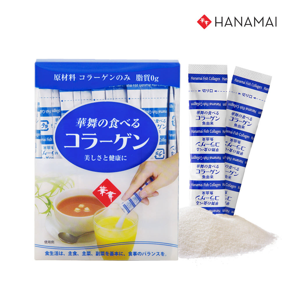 ★순도 100% 피쉬콜라겐★ [하나마이] 100% 피쉬 콜라겐 펩타이드 스틱형 1.5g X 30스틱 / 최신입고 이너뷰티 먹는 콜라겐 일본 판매율 1위 1세트