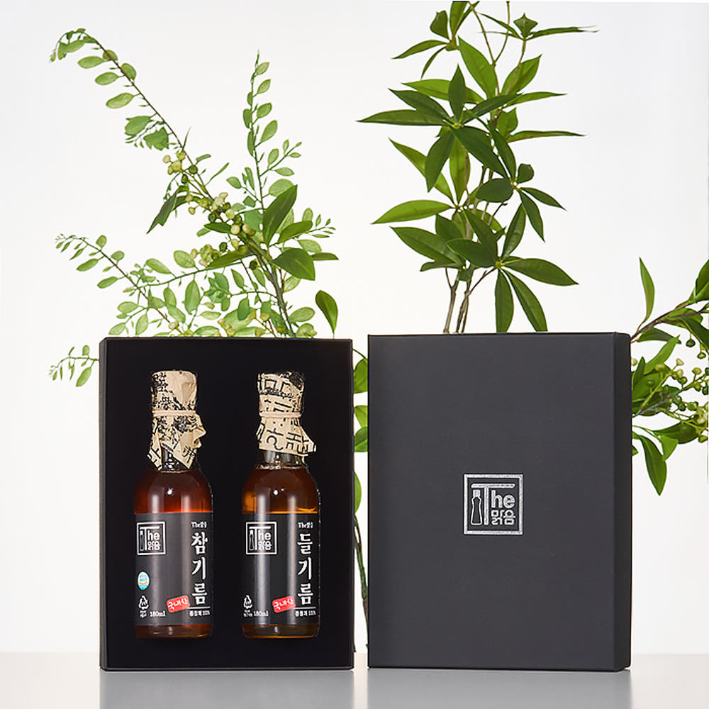 ★더 맑게, 더 맛있게, 더 향기롭게★ 더맑음 외국산 선물세트(350ml x 각 1개)