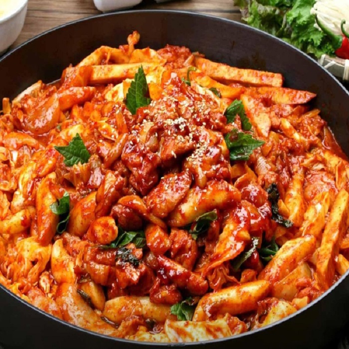 [정성예찬] 100% 닭다리살 춘천식 닭갈비 700g x 3팩 세트(닭다리살 70% 이상 함유)
