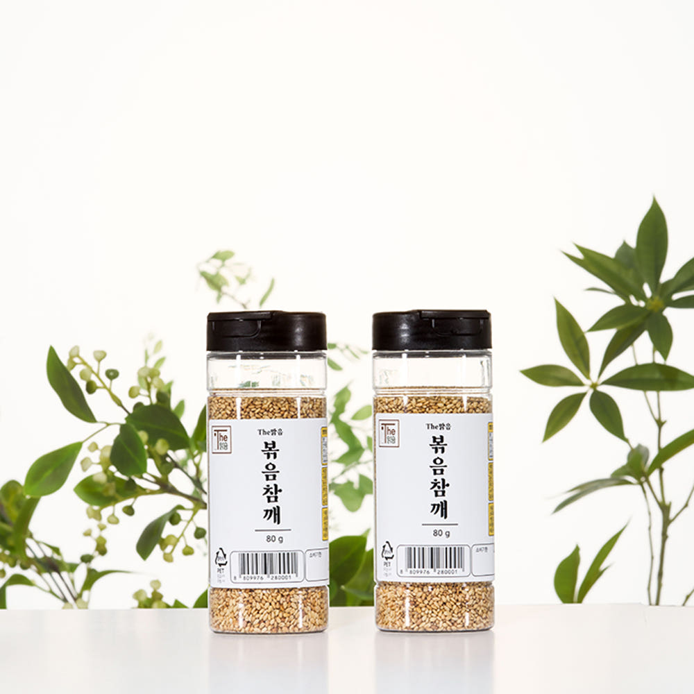 ★좋은 원료로 정직하게 제조한★ The 맑음 볶음참깨 80g +80g