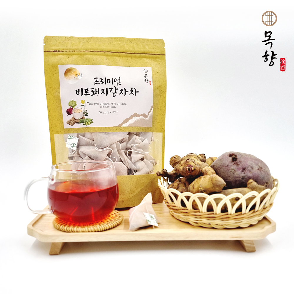 프리미엄 비트돼지감자차 50g(1g*50개)
